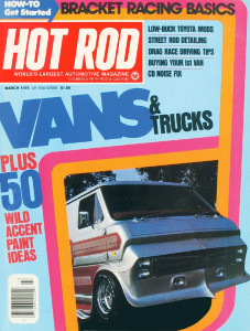 HOT ROD 1976 MAR - MUSTANG COBRA II, BRACKET RACING*